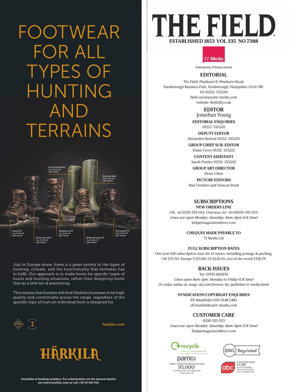 The Field Preview Pages