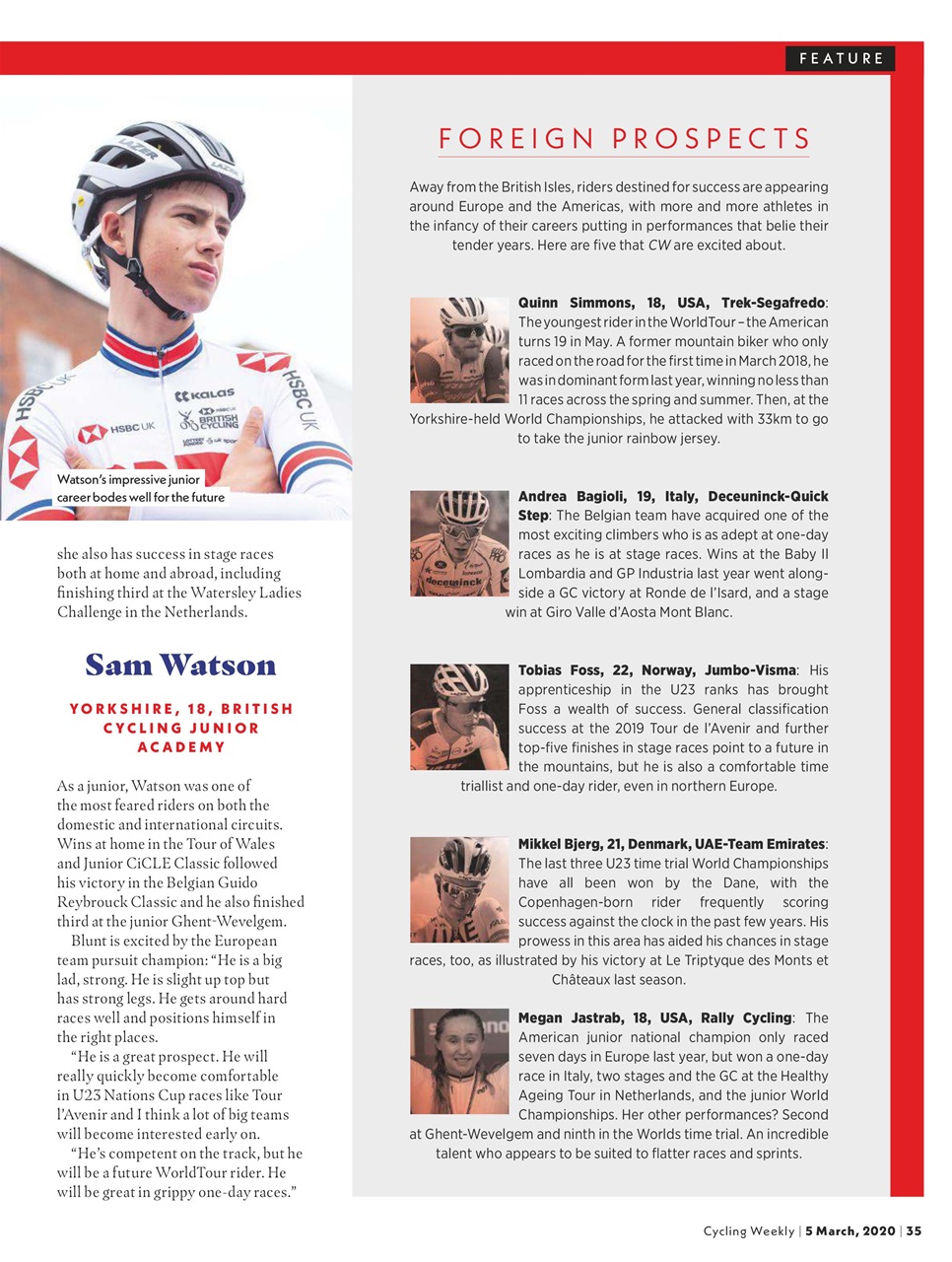 Cycling Weekly Preview Pages