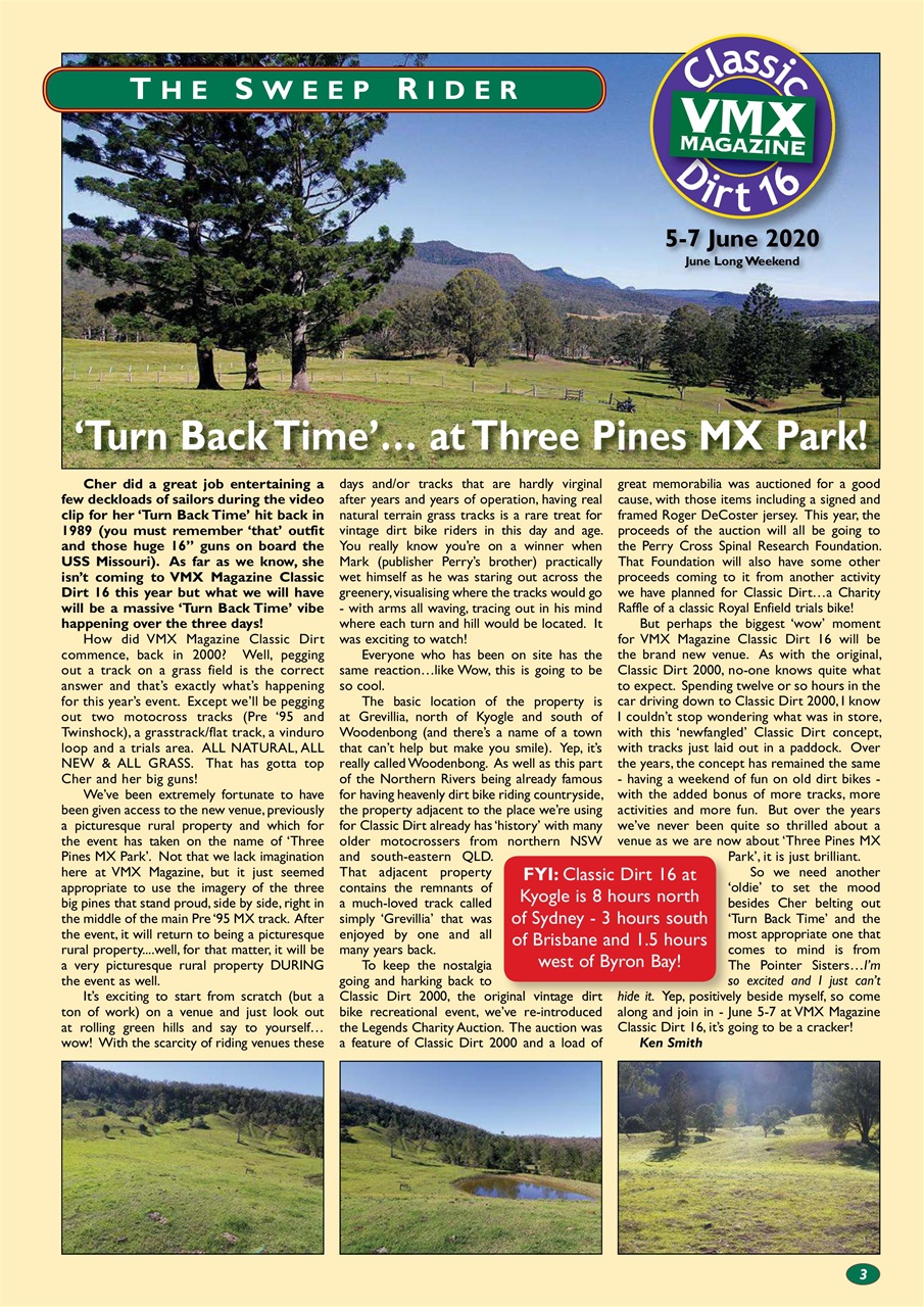 VMX Magazine Preview Pages