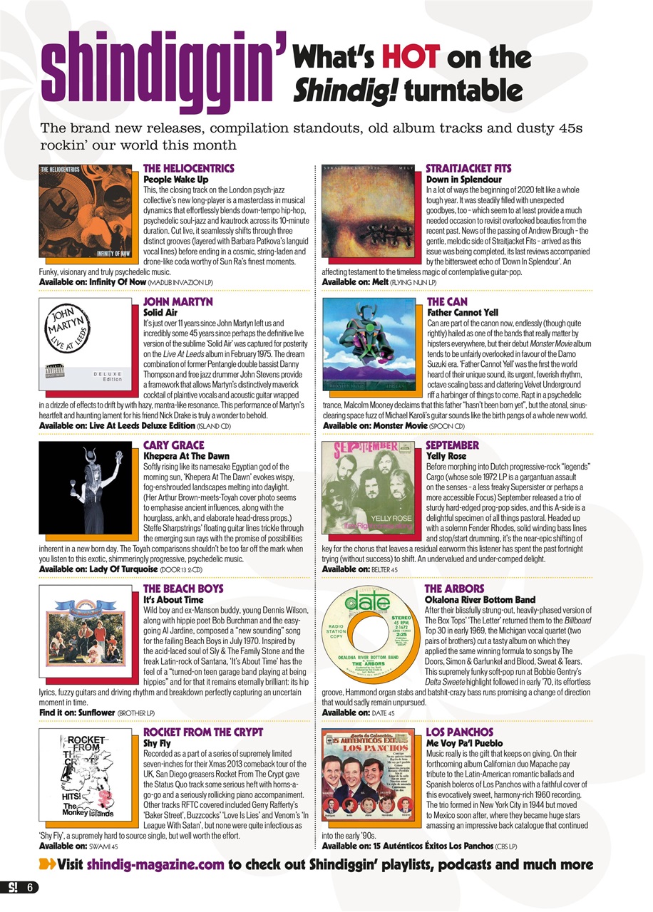 Shindig! Preview Pages