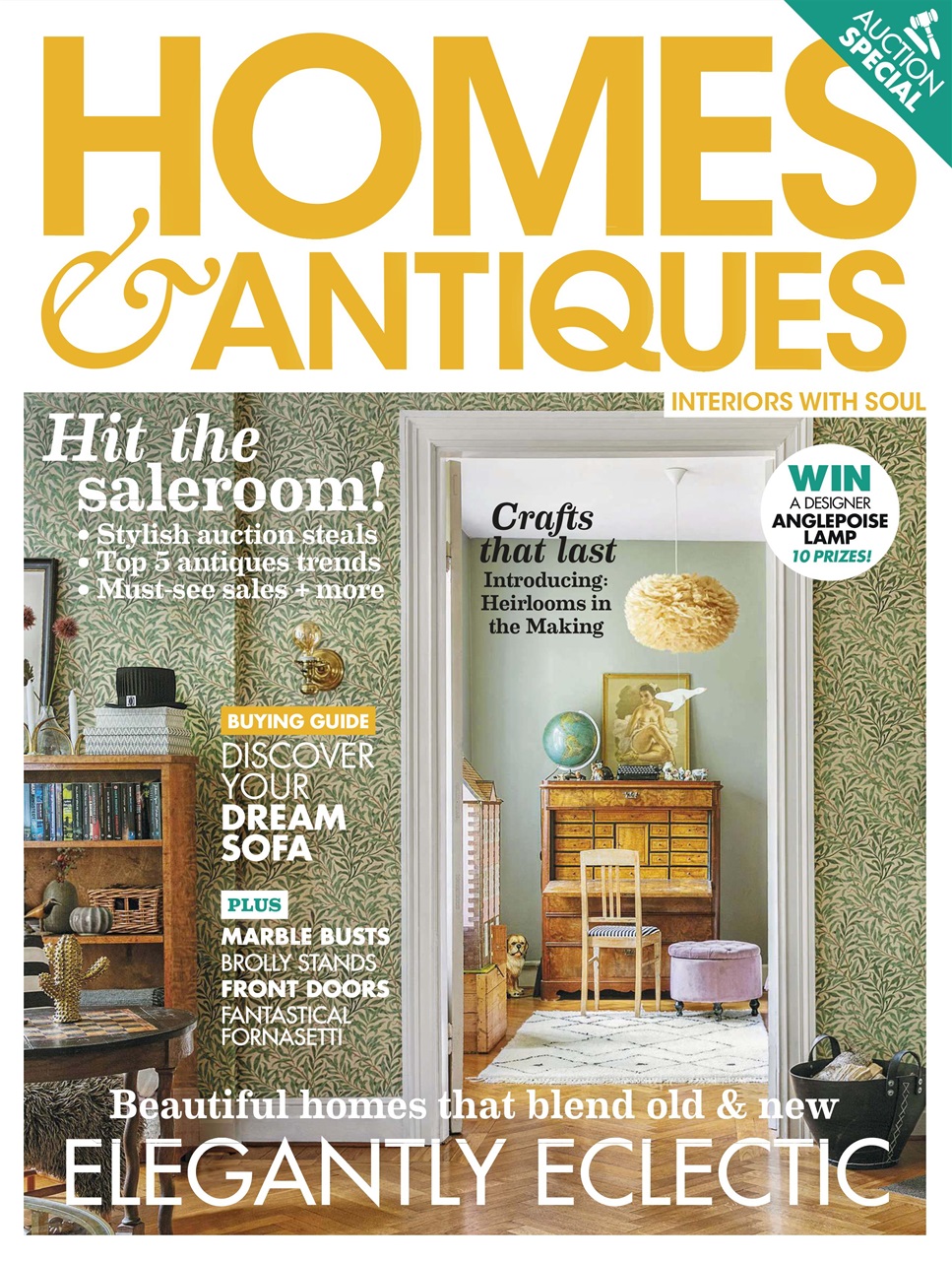 Homes & Antiques Magazine Preview Pages