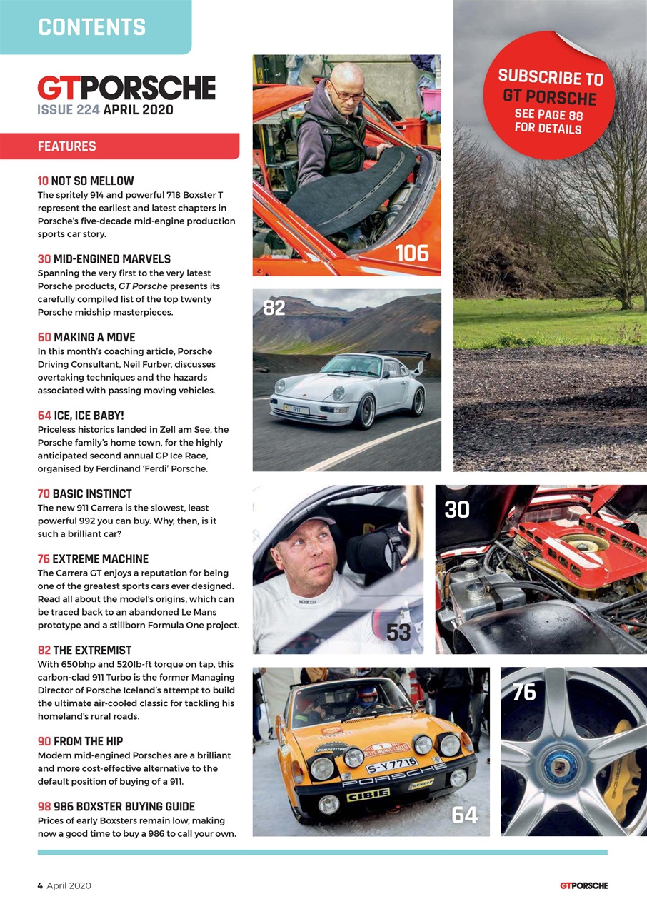 GT Porsche Preview Pages