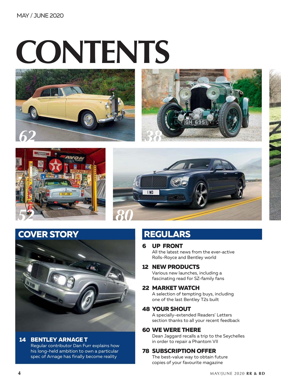 Rolls-Royce & Bentley Driver Preview Pages