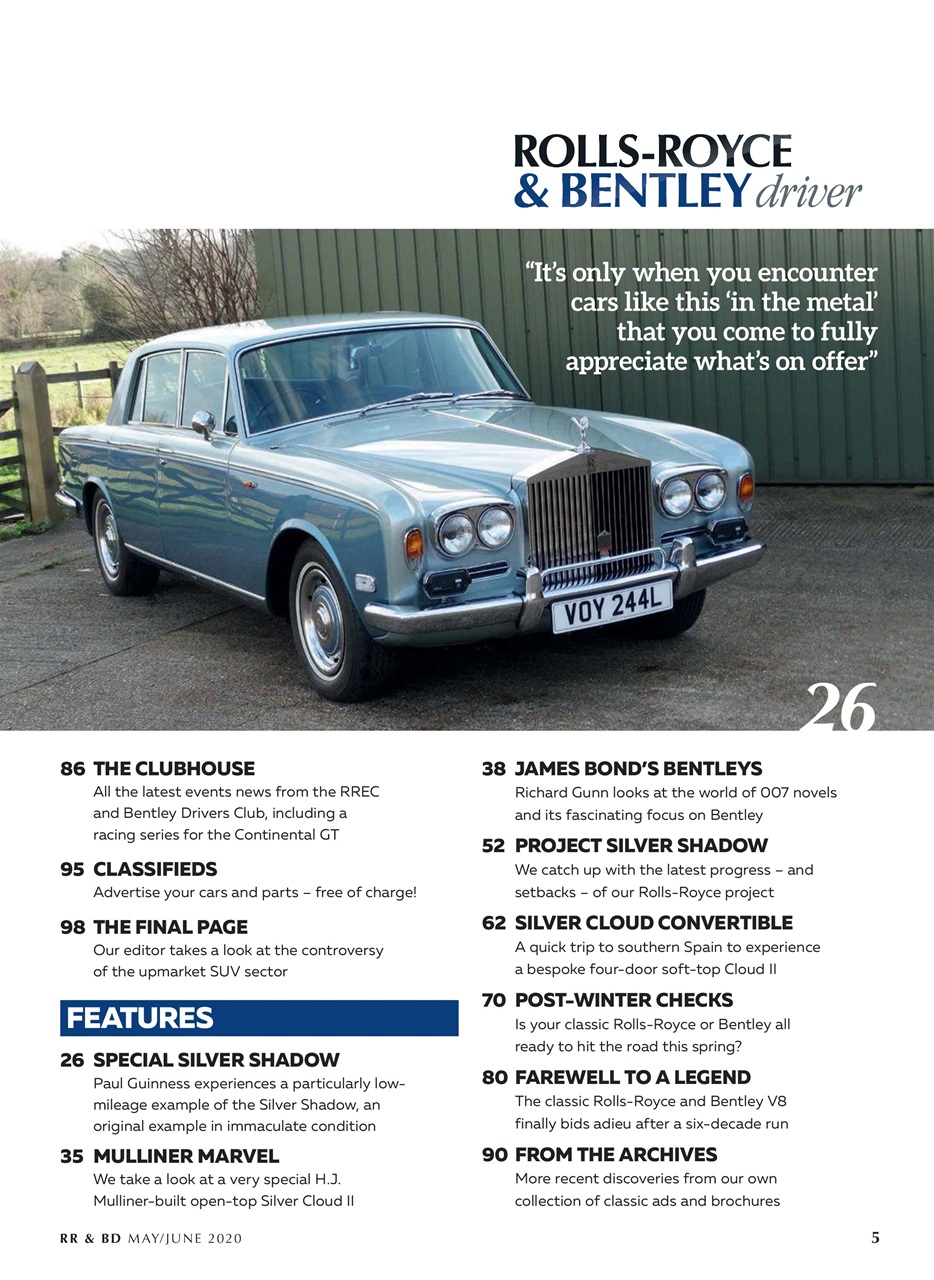 Rolls-Royce & Bentley Driver Preview Pages