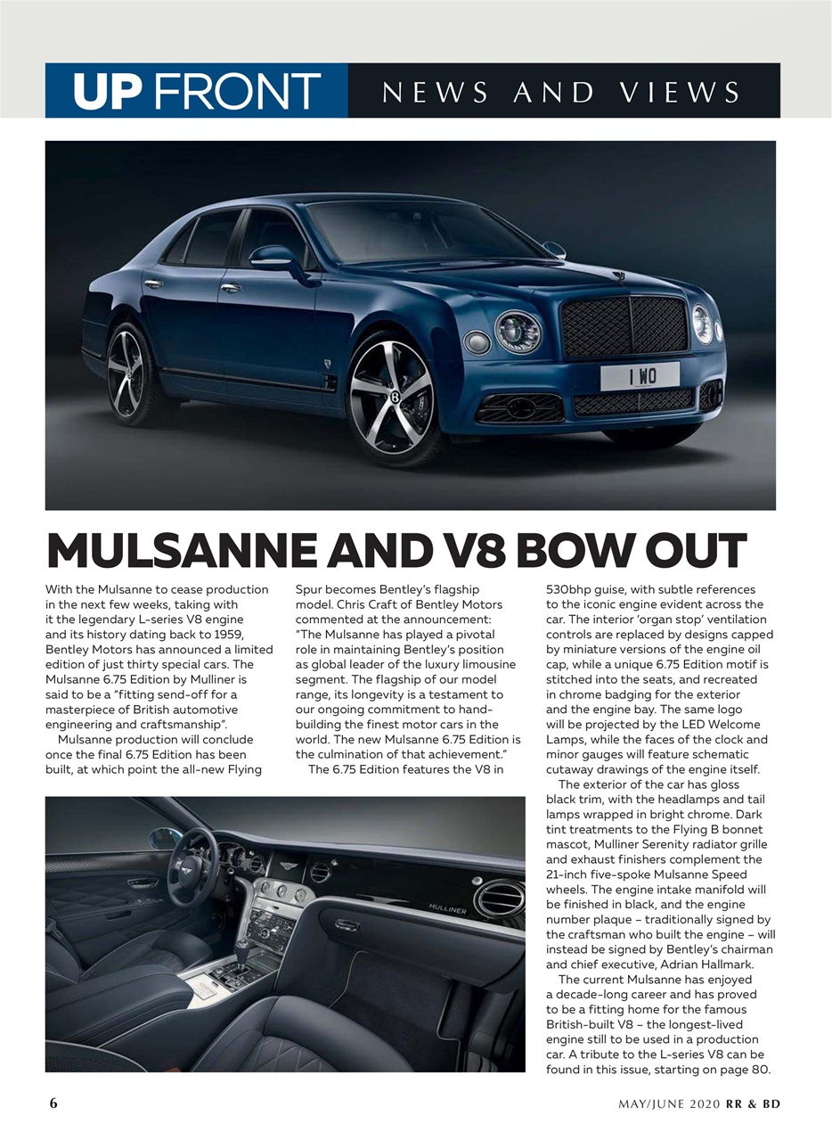 Rolls-Royce & Bentley Driver Preview Pages