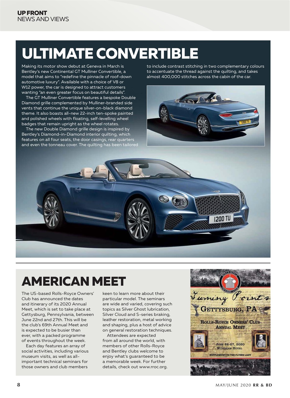 Rolls-Royce & Bentley Driver Preview Pages