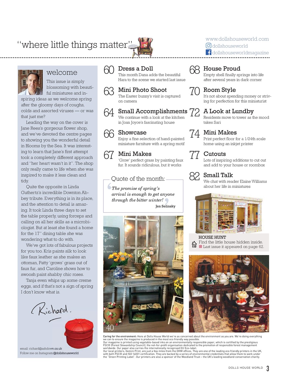 Dolls House World Preview Pages