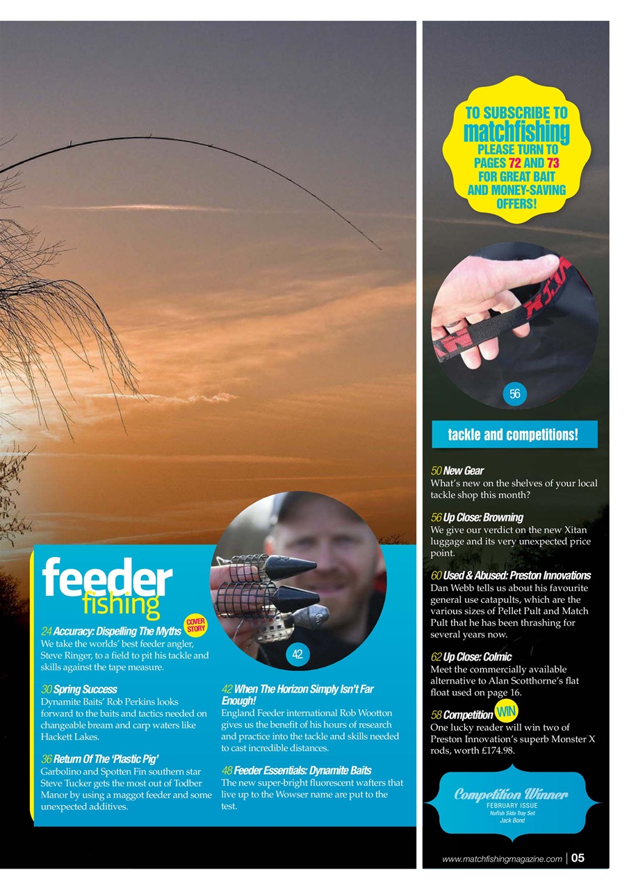 Match Fishing Preview Pages