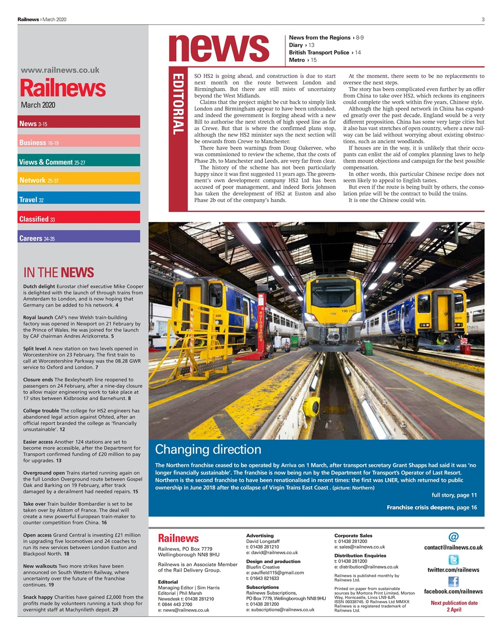 Railnews Preview Pages