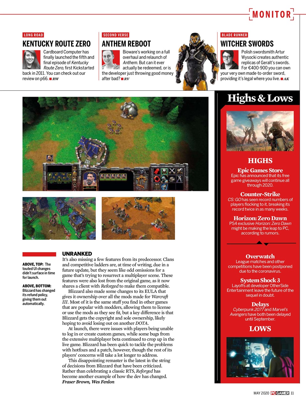 PC Gamer (US Edition) Preview Pages