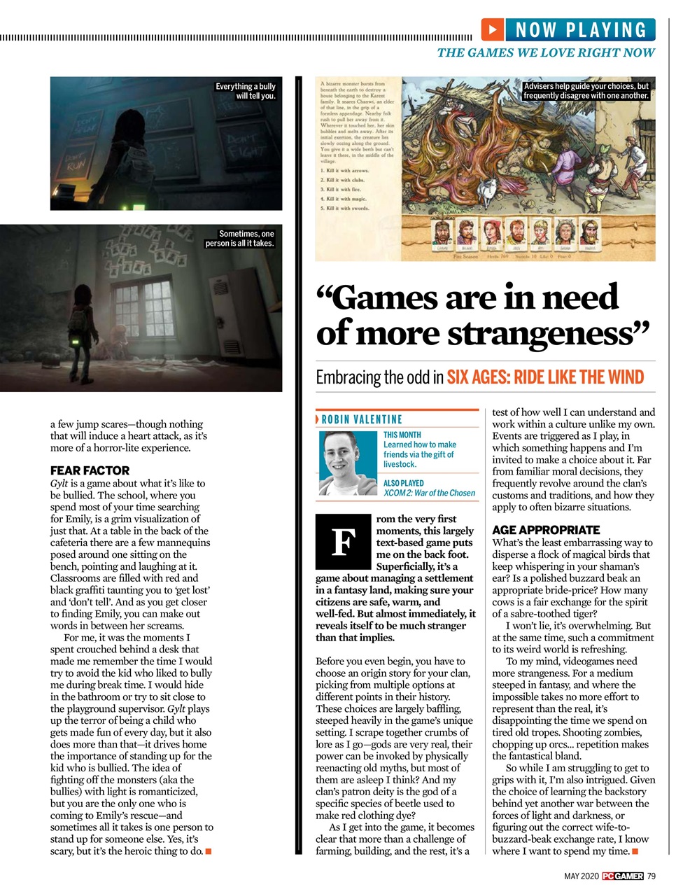 PC Gamer (US Edition) Preview Pages
