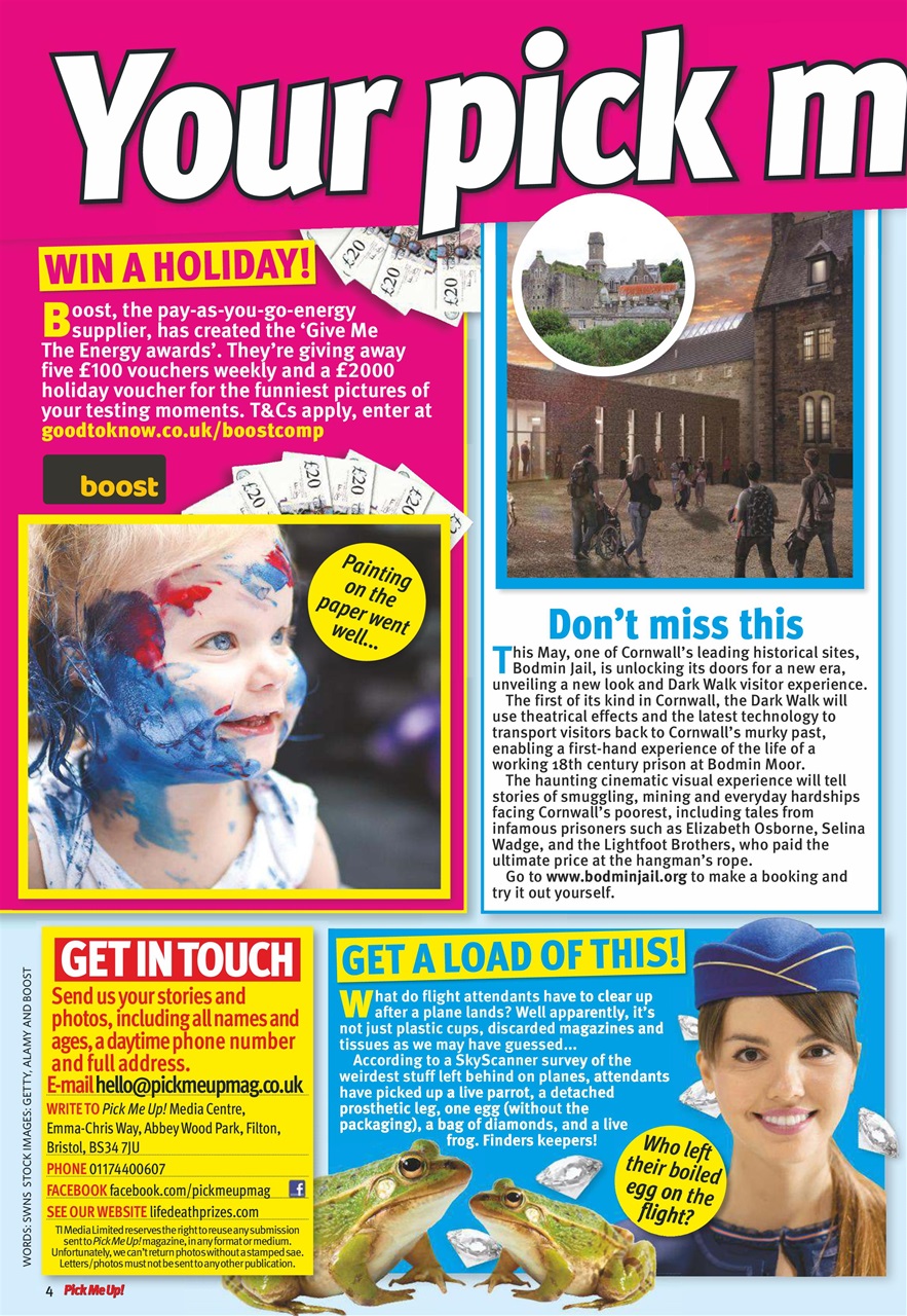 Pick Me Up Preview Pages