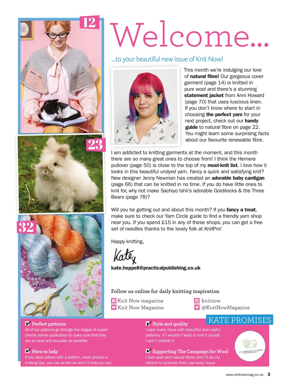 Knit Now Preview Pages