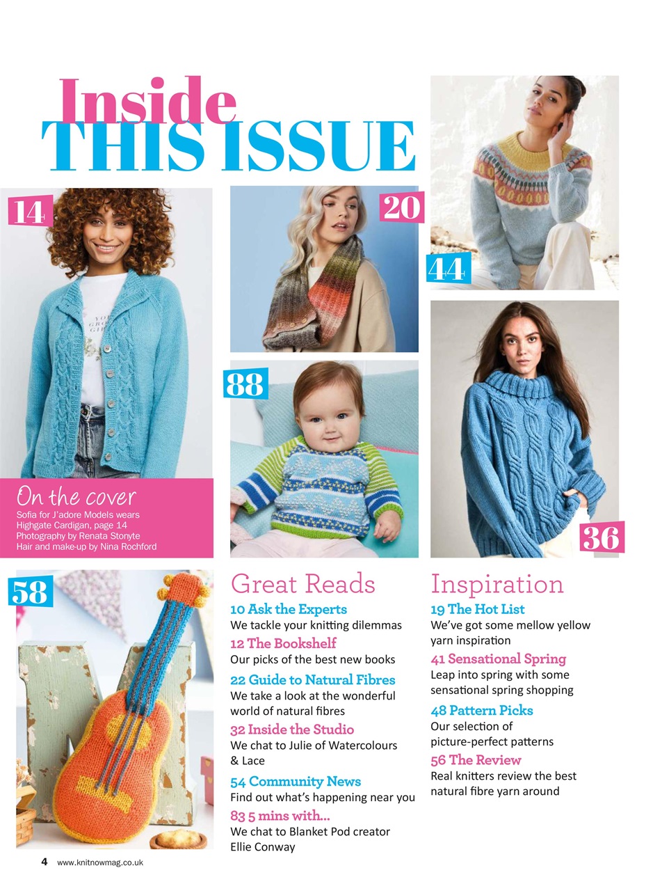 Knit Now Preview Pages