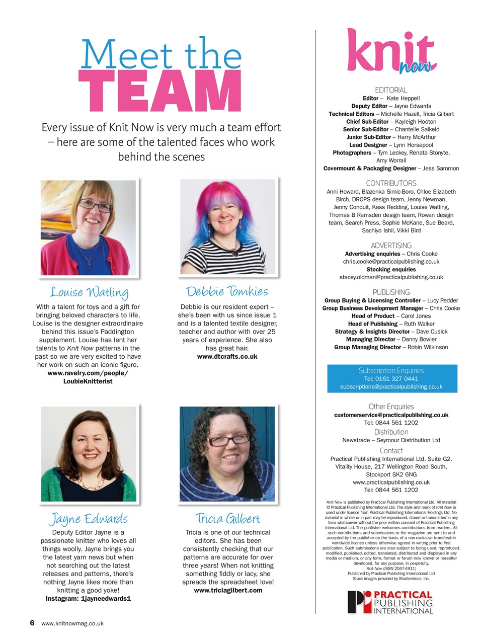 Knit Now Preview Pages