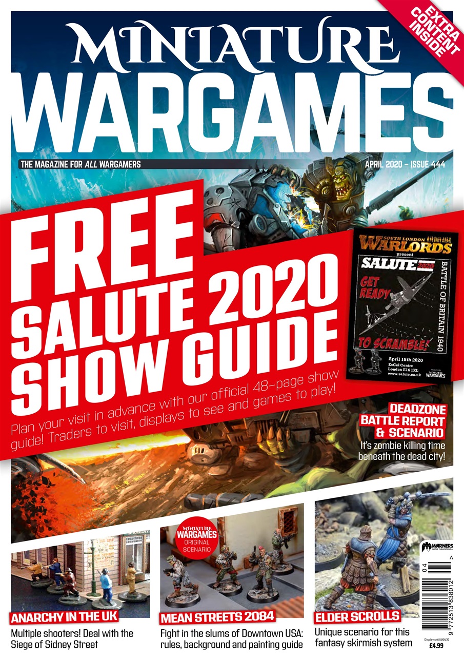 Miniature Wargames Preview Pages