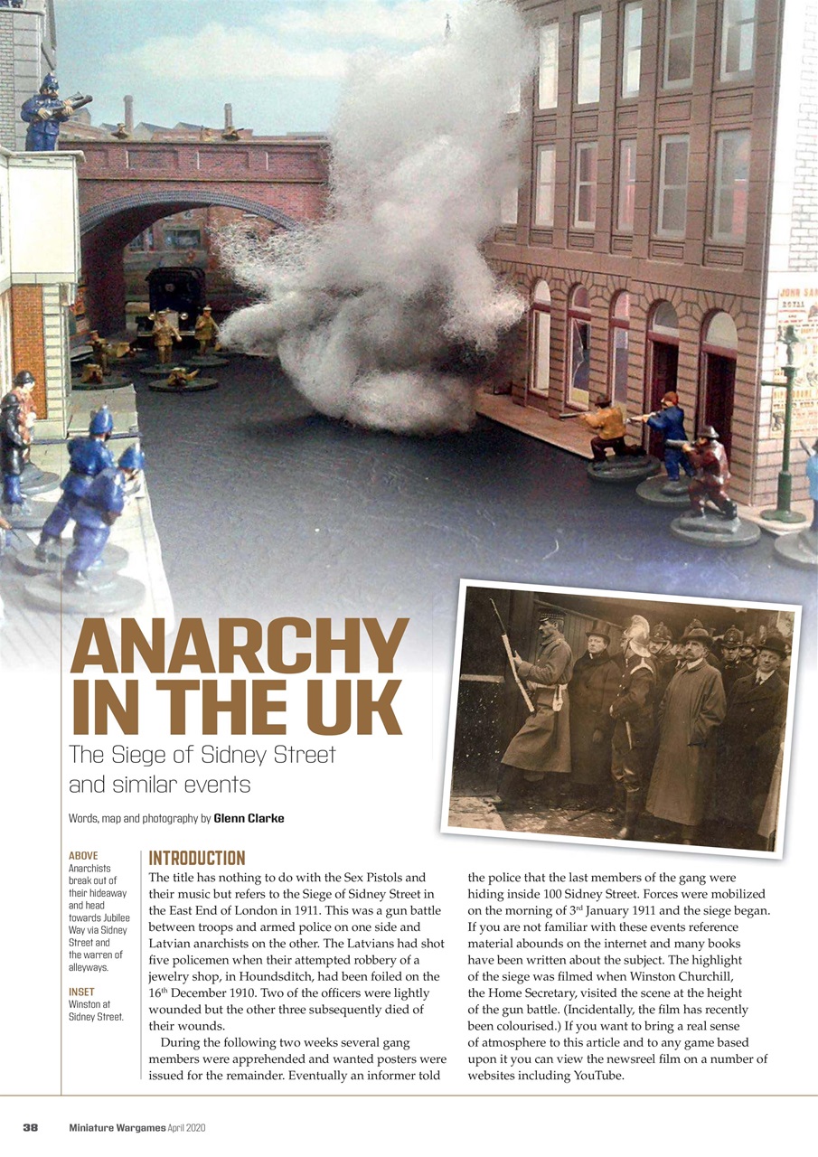 Miniature Wargames Preview Pages
