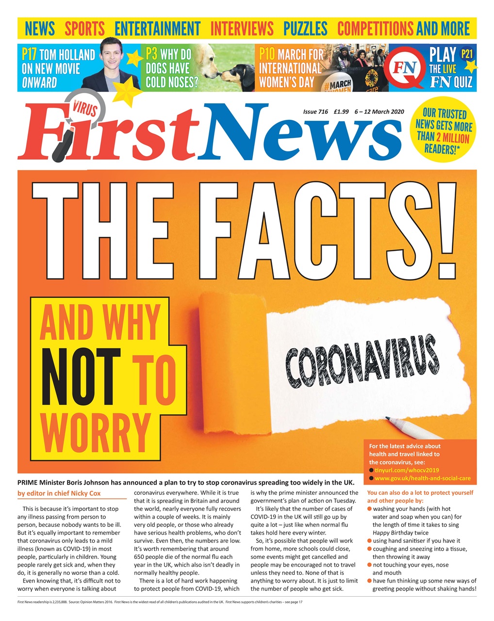 First News Preview Pages