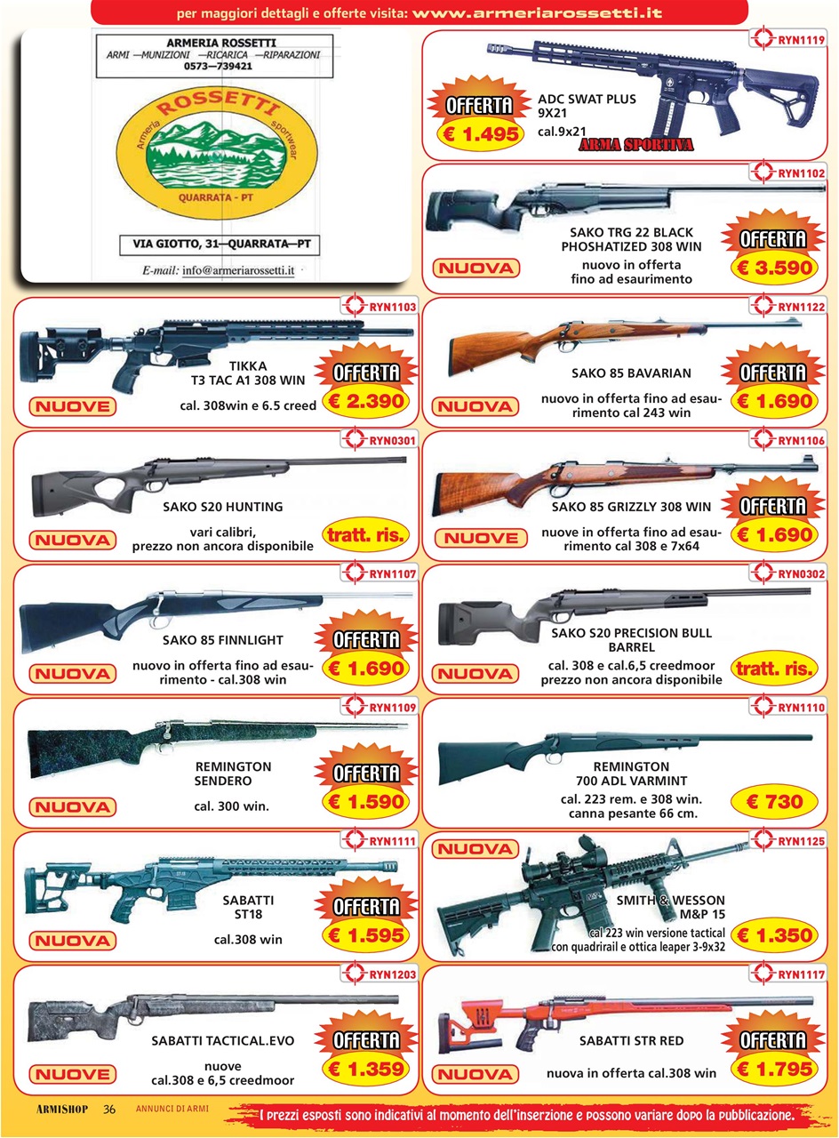 ARMI SHOP Preview Pages