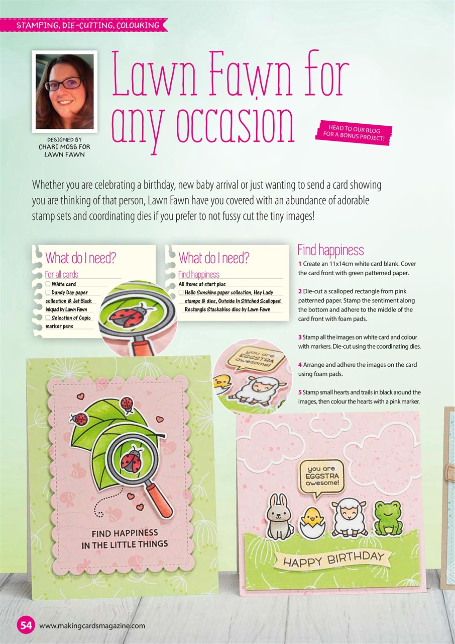 Making Cards & Papercraft Preview Pages