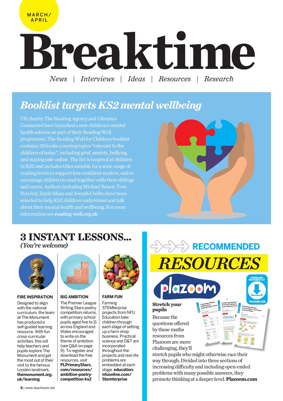 Teach Primary Preview Pages