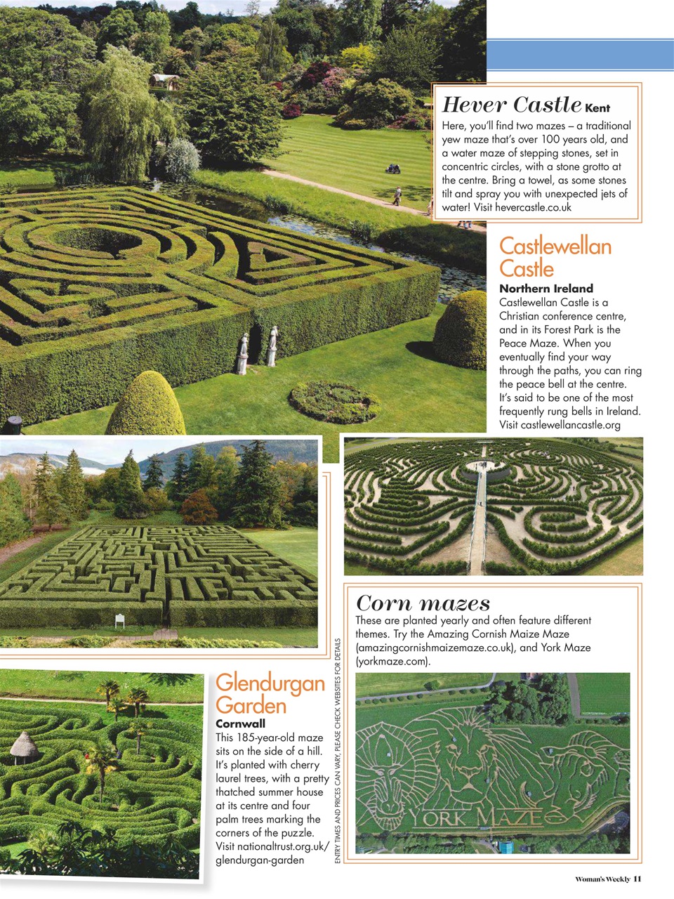 Woman's Weekly Preview Pages