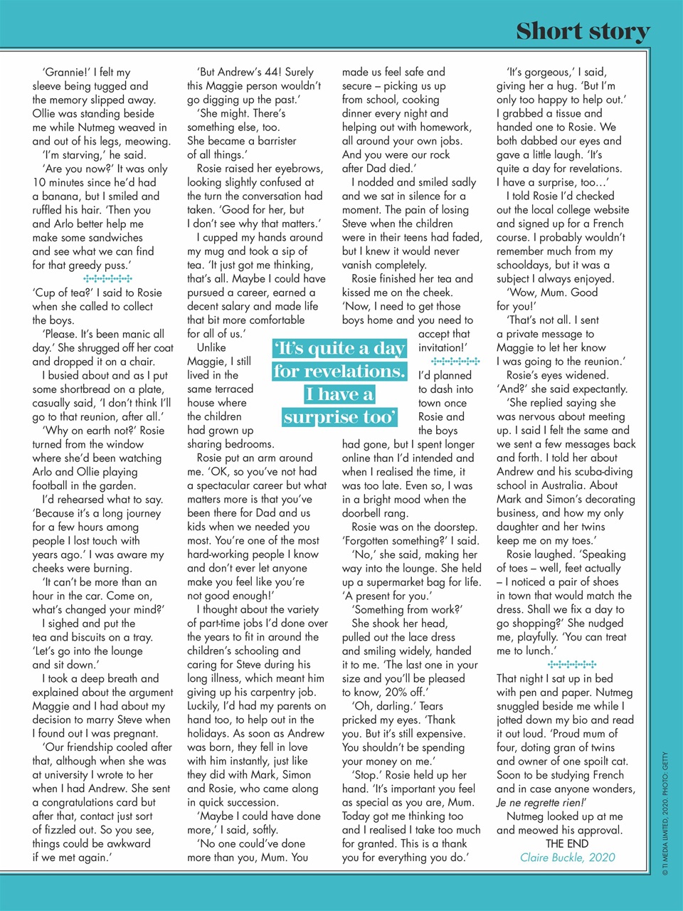 Woman's Weekly Preview Pages