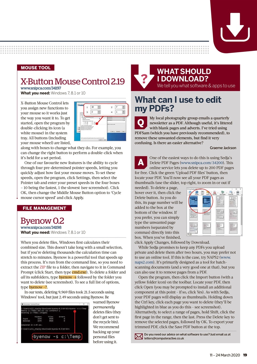 Computer Active Preview Pages