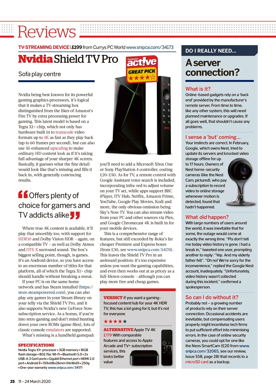 Computer Active Preview Pages