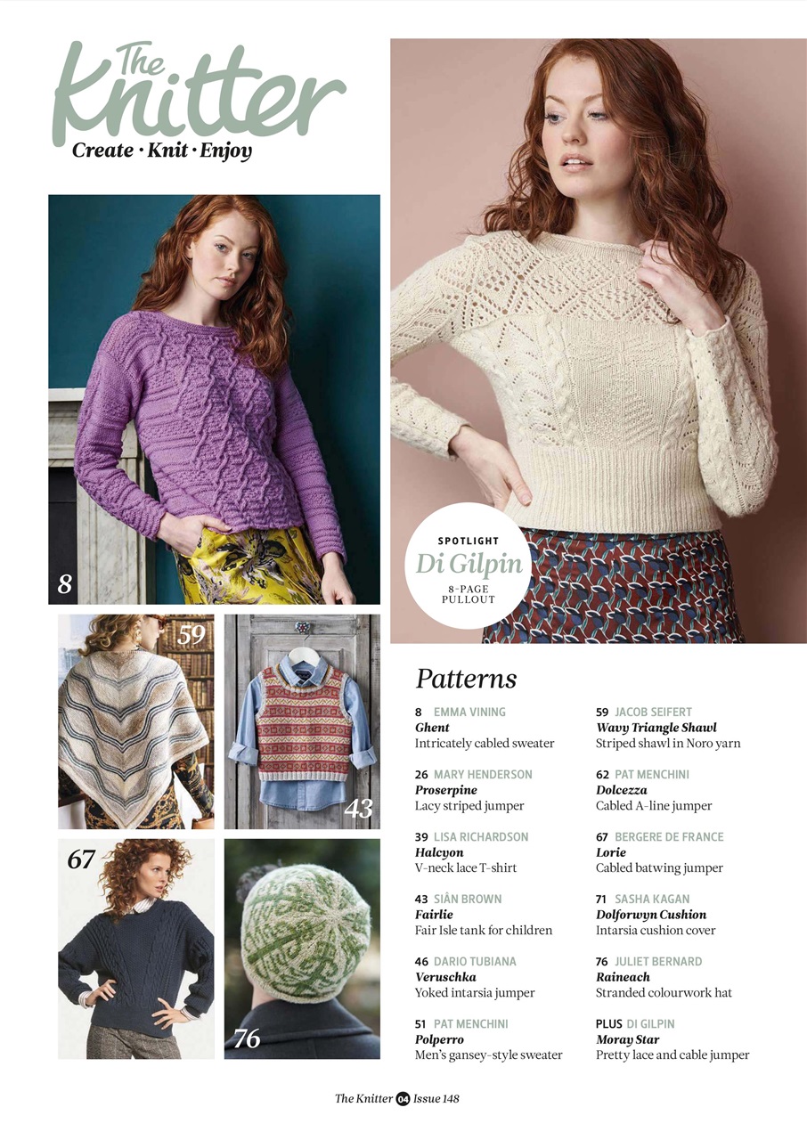 The Knitter Preview Pages