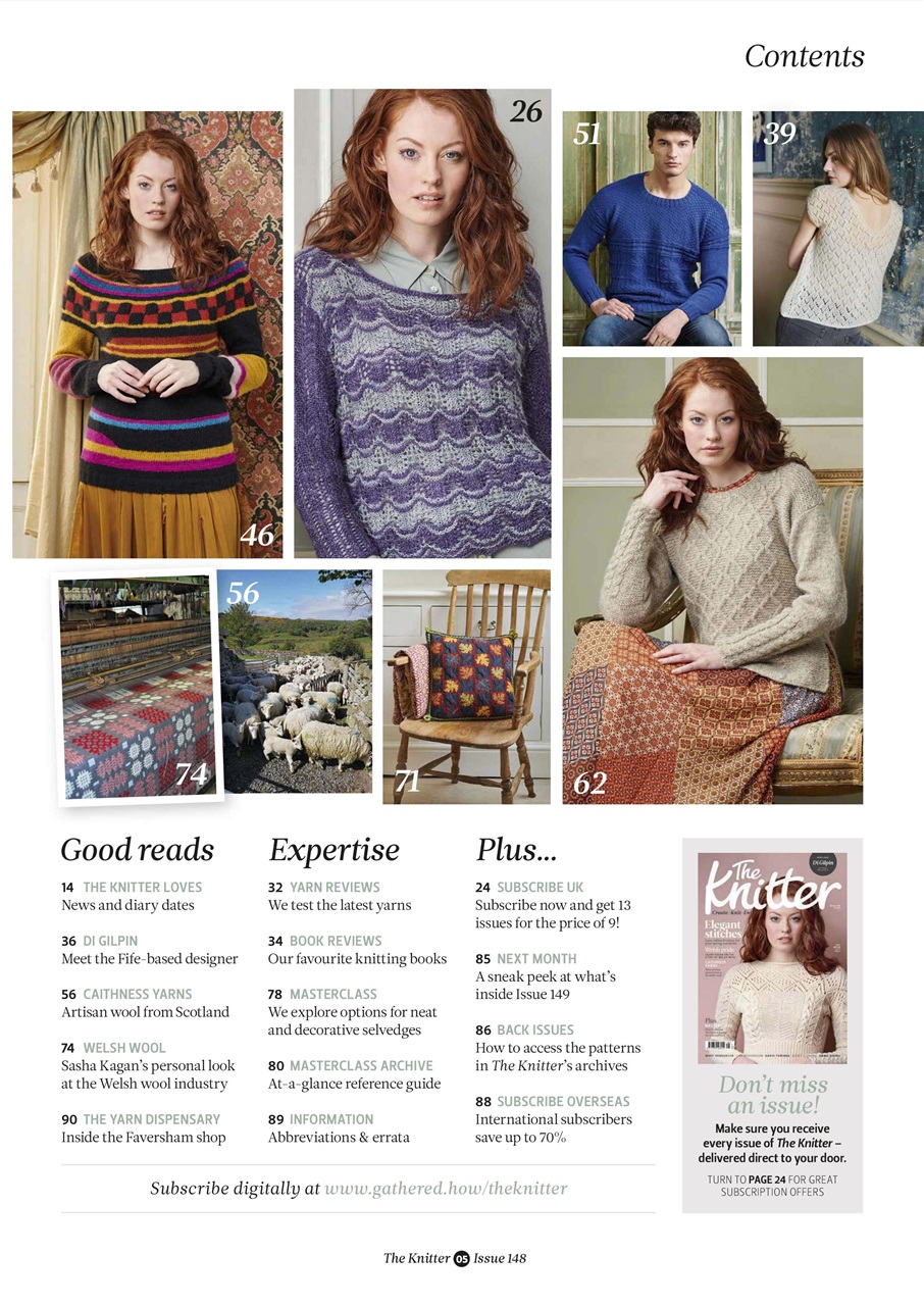 The Knitter Preview Pages