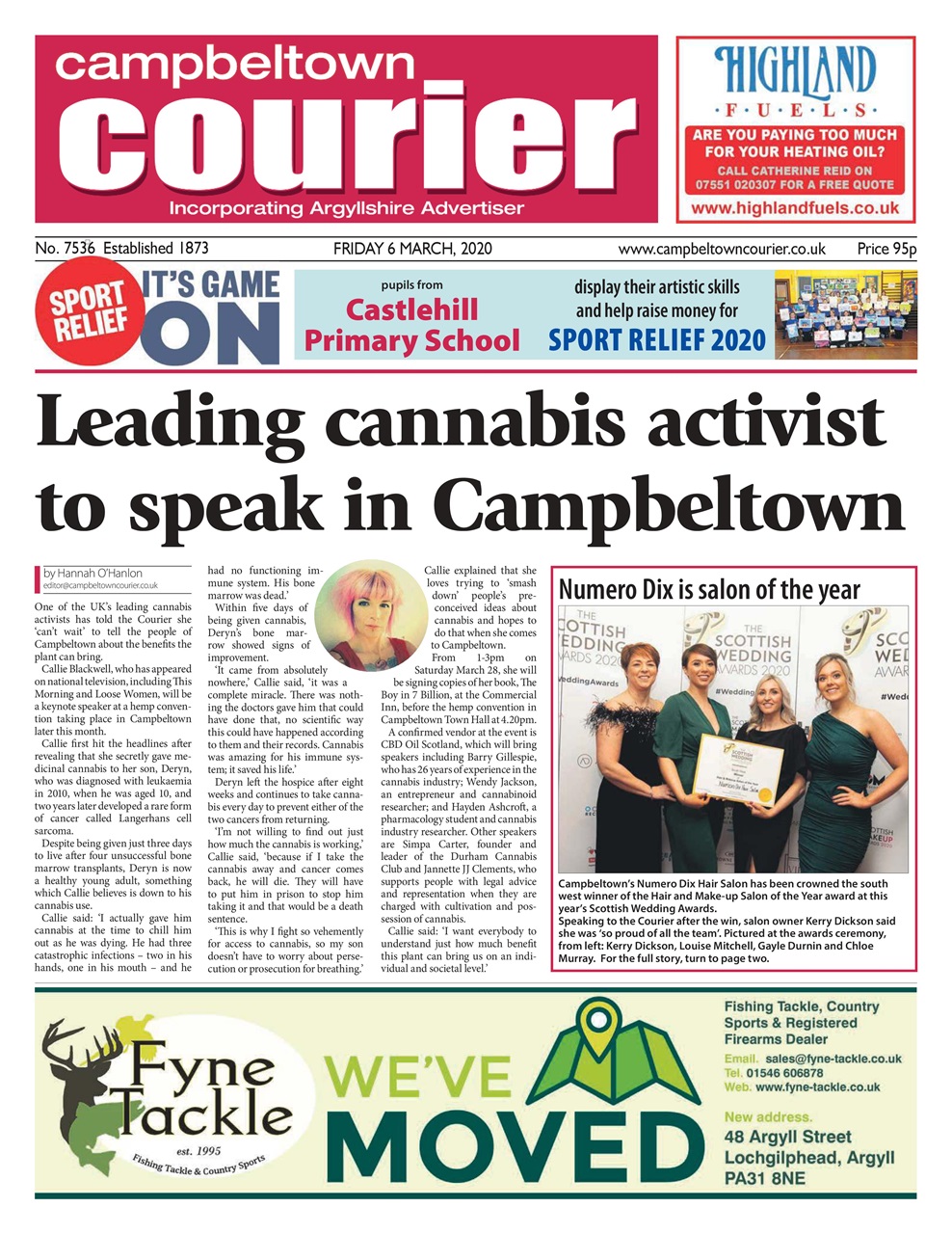 Campbeltown Courier Preview Pages