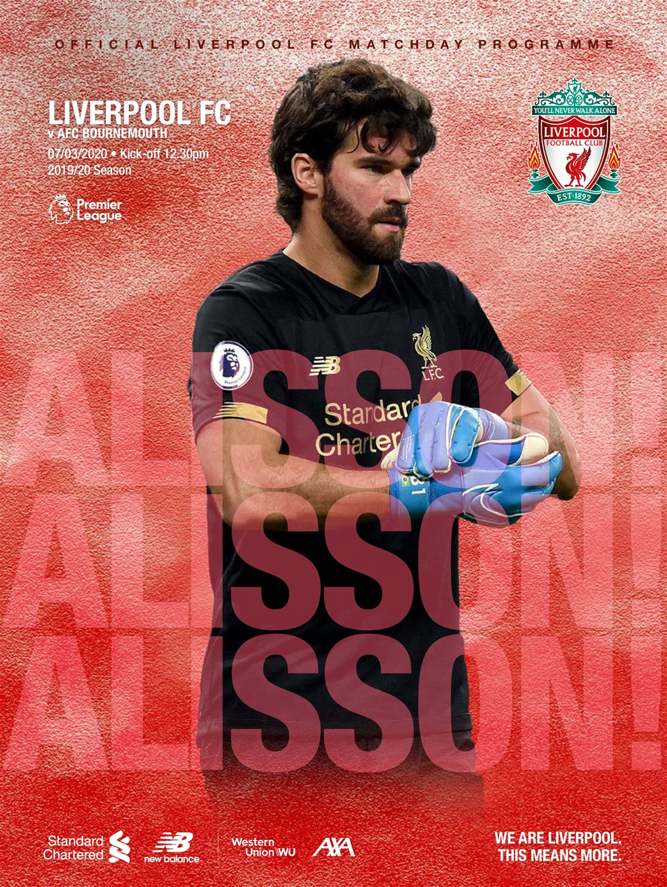 Liverpool FC Programmes Preview Pages