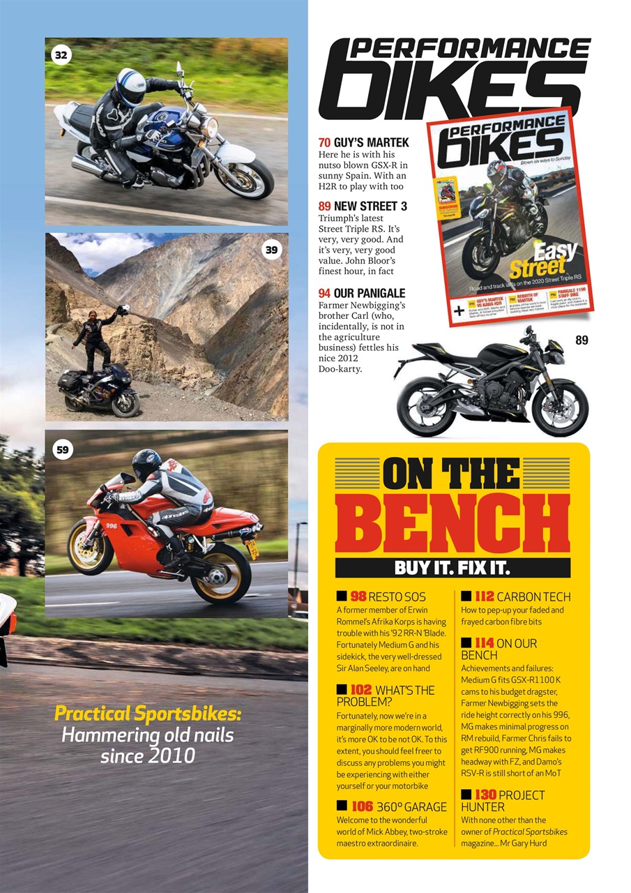 Practical Sportsbikes Preview Pages
