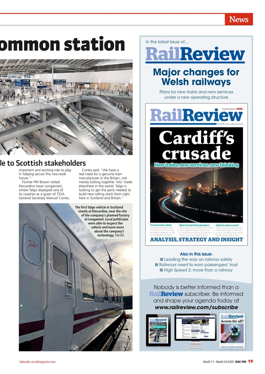Rail Preview Pages