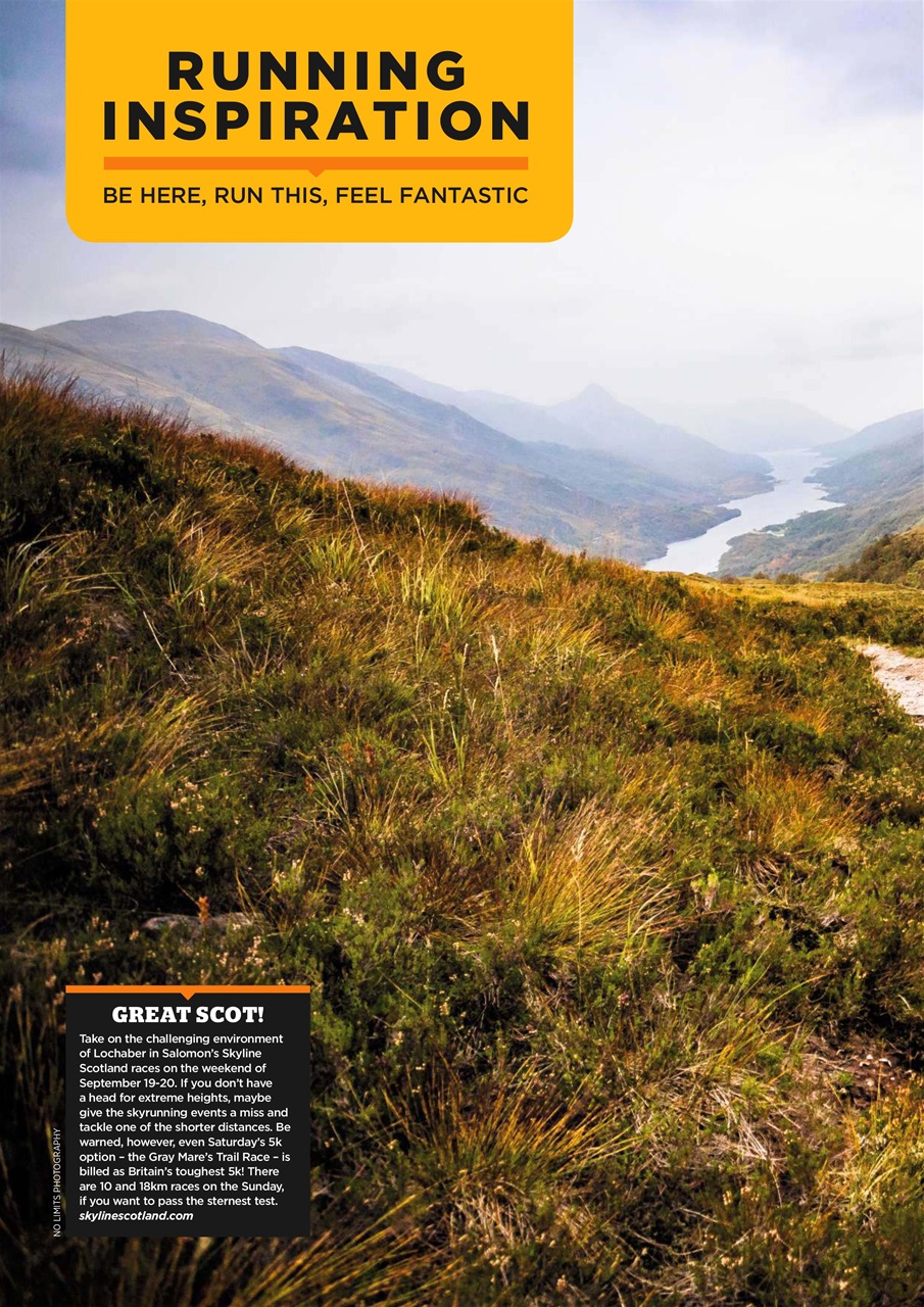 Trail Running Preview Pages