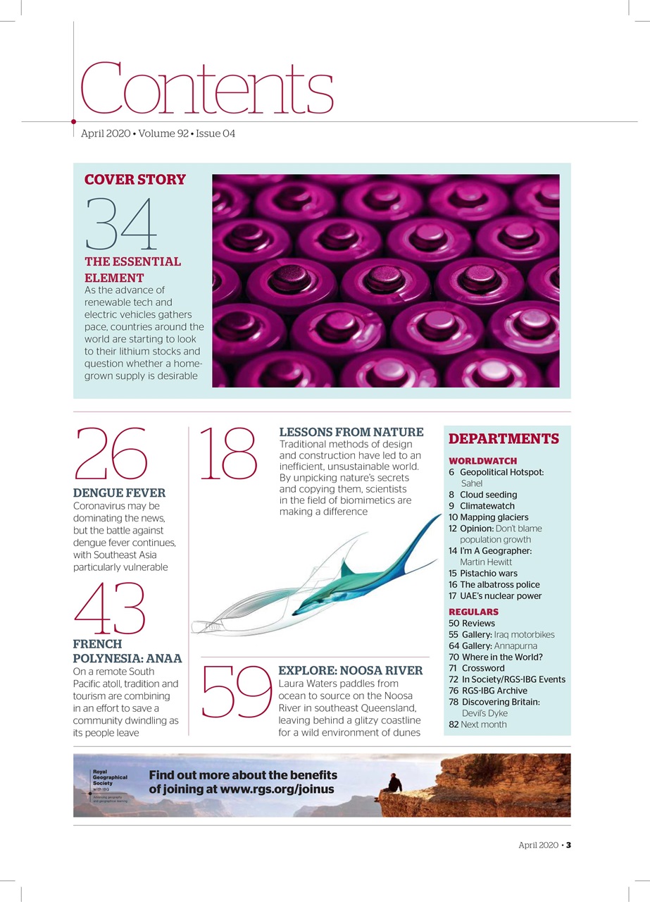 Geographical Preview Pages