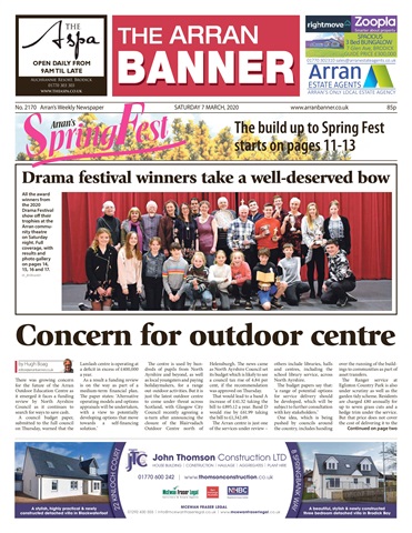 Arran Banner issue 07/03/2020