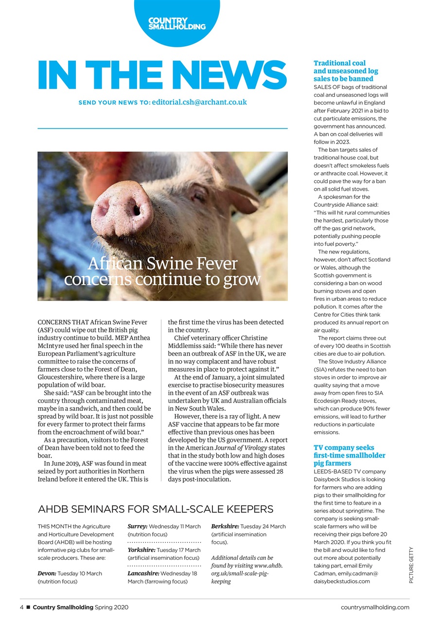 The Country Smallholder Preview Pages