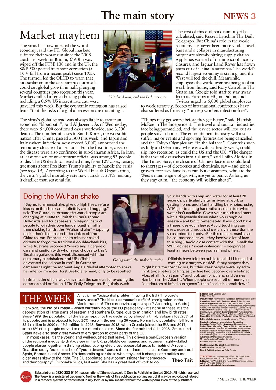 The Week Preview Pages