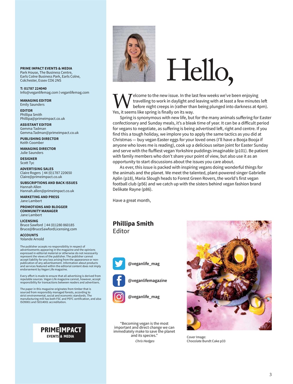 Vegan Life Preview Pages