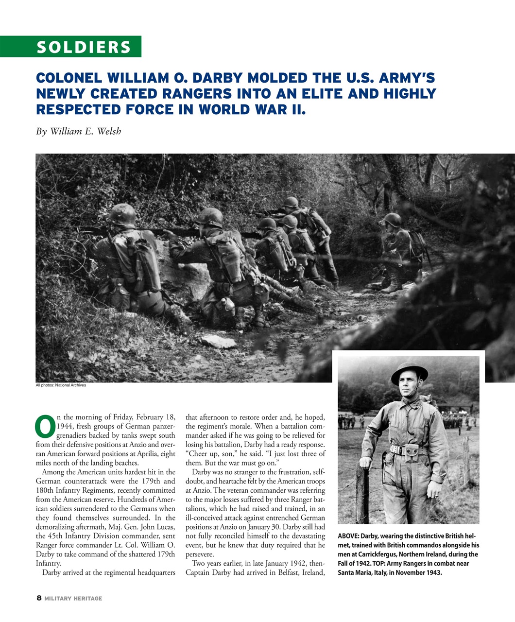 Military Heritage Preview Pages