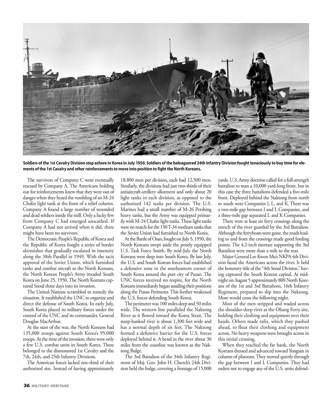 Military Heritage Preview Pages