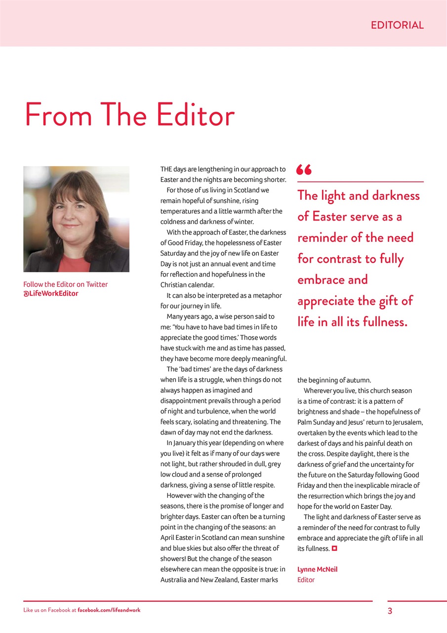 Life and Work Preview Pages