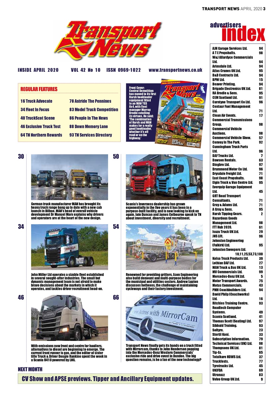 Transport News Preview Pages