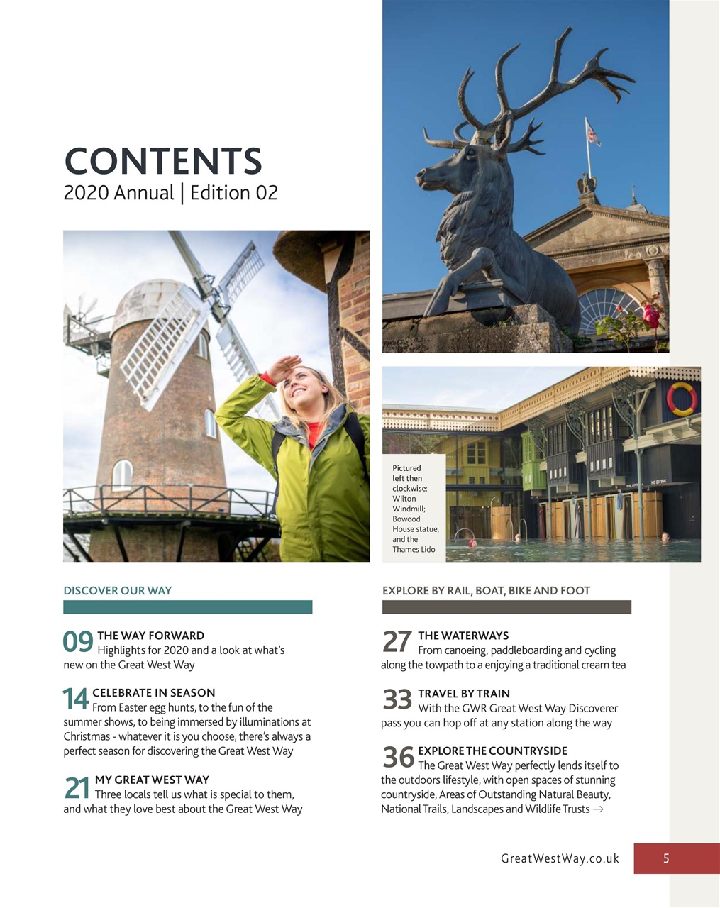Great West Way Travel Preview Pages