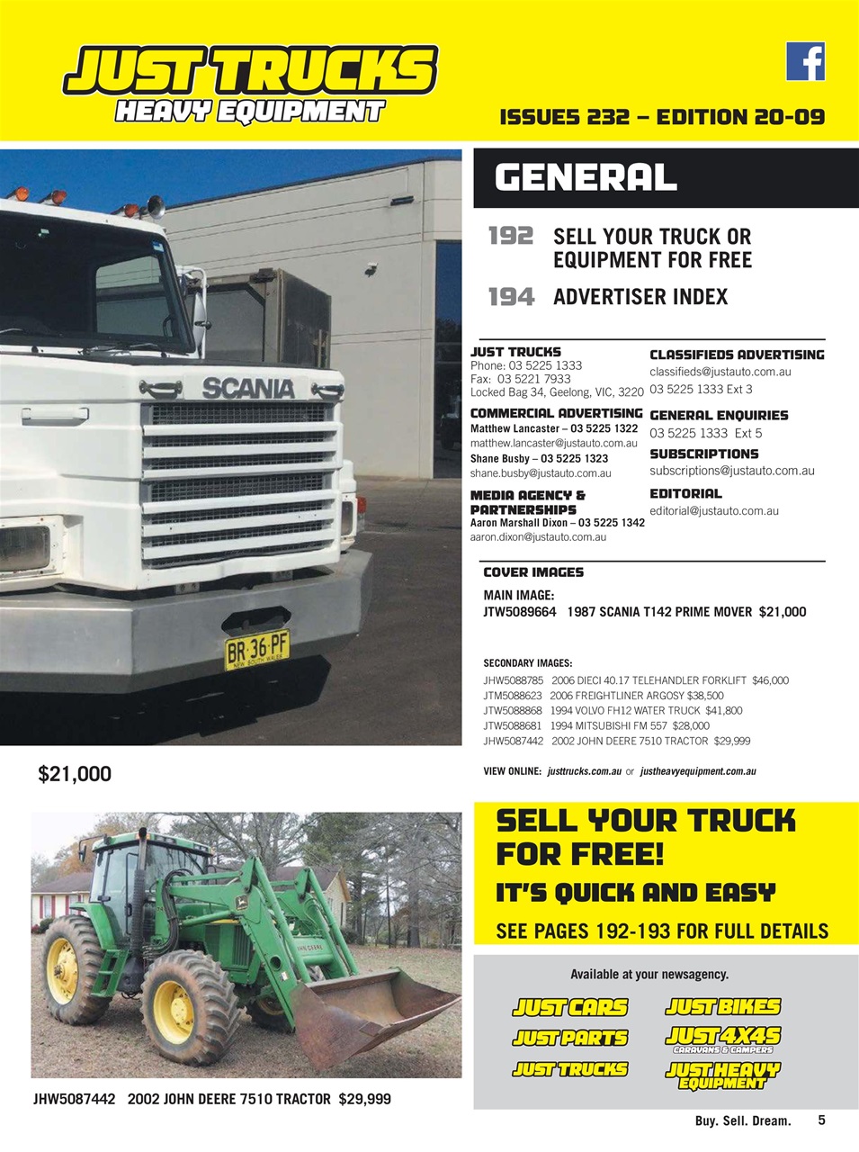 JUST TRUCKS Preview Pages
