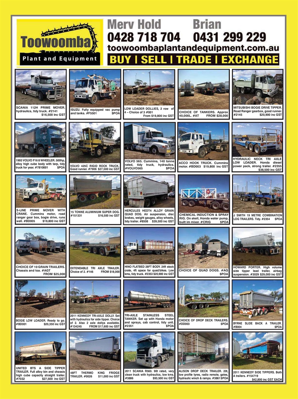 JUST TRUCKS Preview Pages