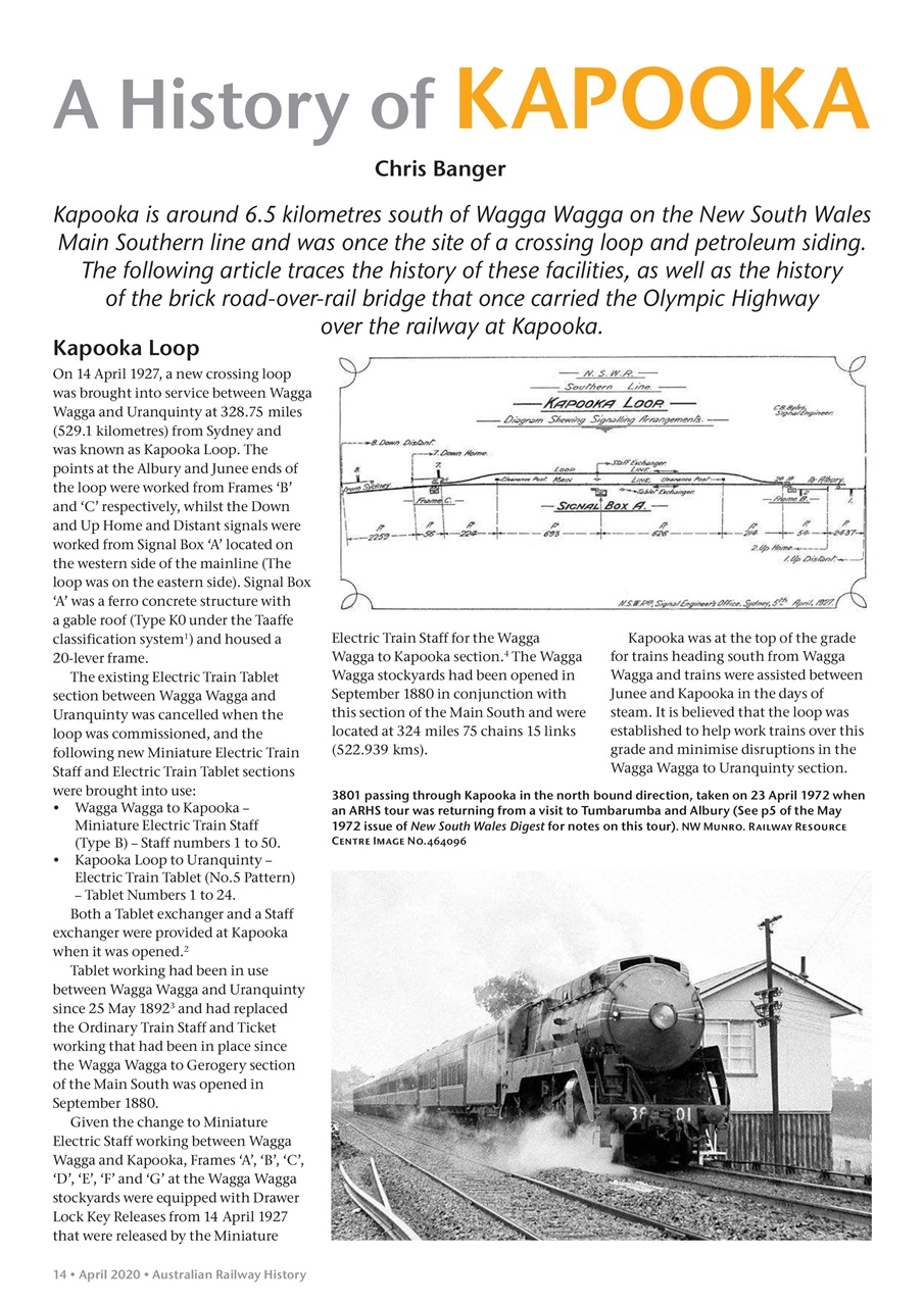 Australian Railway History Preview Pages