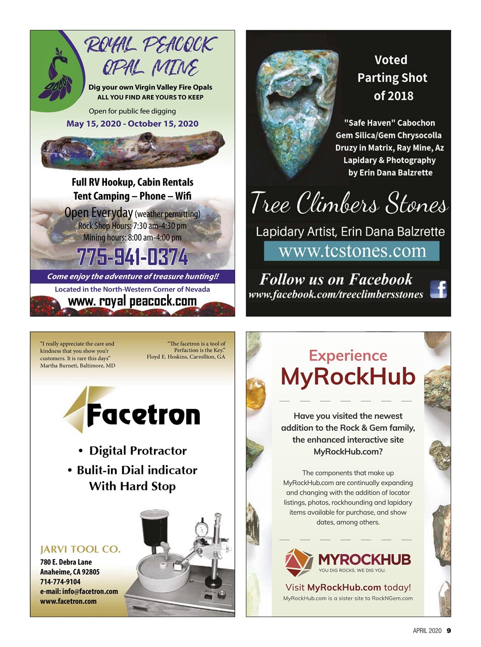 Rock&Gem Magazine Preview Pages